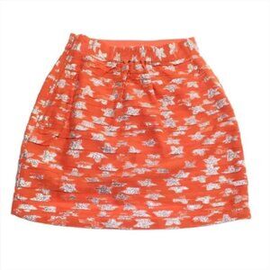Rococco Sands Orange & Silver Summer Skirt